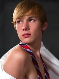 Hot new model Scotty Clarke poses for his first Helix photoshoot.